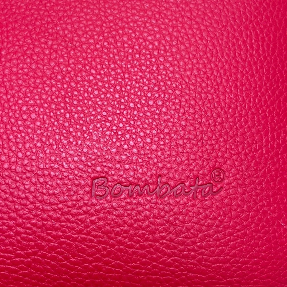 Red unisex Bombata Crossbody Briefcase Bag (large)